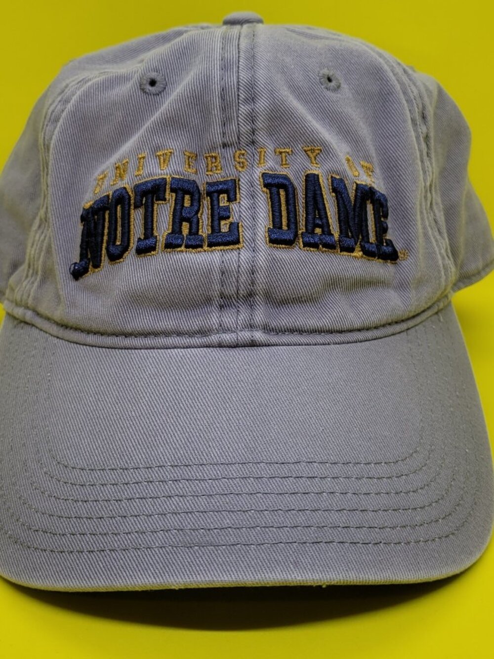 Legacy University Of Notre Dame Embroidered Adjustable Strapback Cap - Picture 9 of 10
